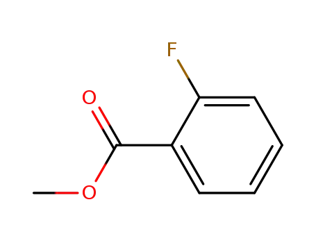 Molecular Structure of 394-35-4 (METHYL 2-FLUOROBENZOATE)