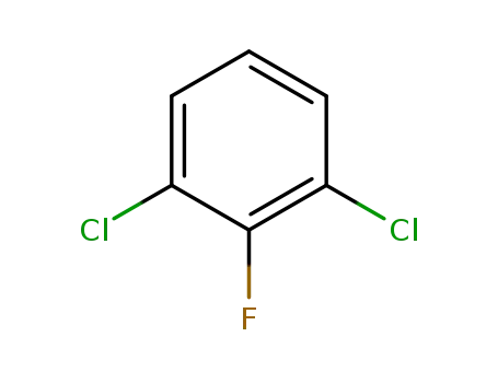 Molecular Structure of 2268-05-5 (1,3-Dichloro-2-fluorobenzene)
