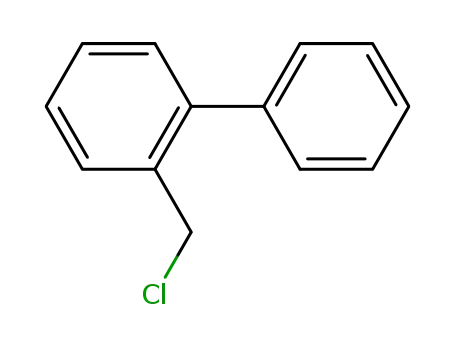 Molecular Structure of 38580-83-5 (2-Phenylbenzyl chloride)