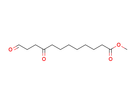 Molecular Structure of 50266-44-9 (Dodecanoic acid, 9,12-dioxo-, methyl ester)