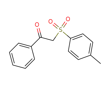 Molecular Structure of 31378-03-7 (2-(P-TOLUENESULFONYL)ACETOPHENONE)