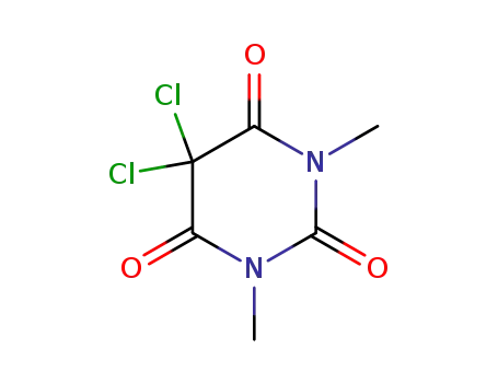 5,5-dichloro-1,3-dimethyl-2,4,6(1H,3H,5H)-pyrimidinetrione