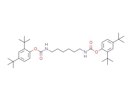 N,N'-hexanediyl-bis-carbamic acid di(2,4-di-tert-butylphenyl) ester
