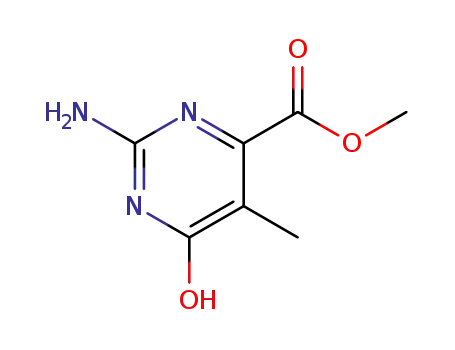 methyl-2-amino-6-hydroxy-5-methyl-pyrimidine-4-carboxylate