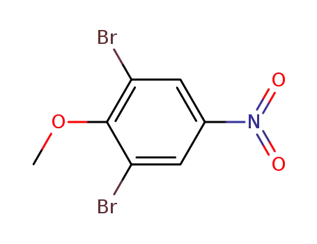 Molecular Structure of 31106-74-8 (1,3-DIBROMO-2-METHOXY-5-NITROBENZENE)