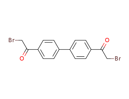 4072-67-7,4,4'-Bis(2-bromoacetyl)biphenyl,4',4'''-Biacetophenone,2,2''-dibromo- (6CI,7CI,8CI);1,1'-[1,1'-Biphenyl]-4,4'-diylbis[2-bromoethan-1-one];4,4'-Bis(2-bromoacetyl)biphenyl;4,4'-Bis(bromoacetyl)biphenyl;NSC 619613;p,p'-Bis(bromoacetyl)biphenyl;a,a'-Dibromo-4,4'-biacetophenone;
