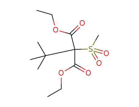 diethyl 1,1-dimethylethyl(methylsulfonyl)malonate