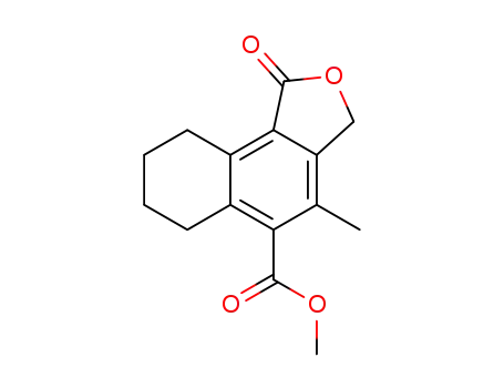 4-methyl-1-oxo-1,3,6,7,8,9-hexahydronaphtho[1,2-c]furan-5-carboxylic acid methyl ester