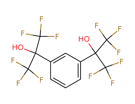 1,3-bis-(1-hydroxy-1-trifluoromethyl-2,2,2-trifluoroethyl)-benzene