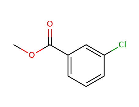 Molecular Structure of 2905-65-9 (Methyl 3-chlorobenzoate)