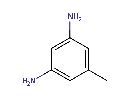 Molecular Structure of 108-71-4 (toluene-3,5-diamine)