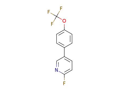 2-fluoro-5-[4-(trifluoromethoxy)phenyl]pyridine