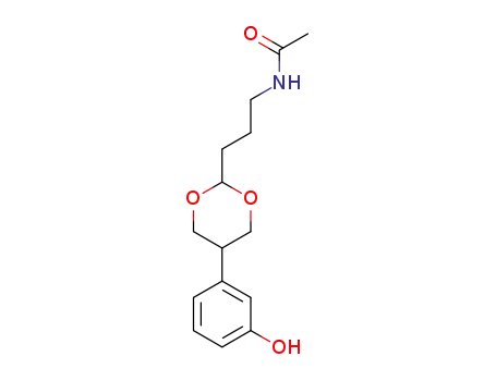 N-{3-[5-(3-hydroxyphenyl)[1,3]dioxan-2-yl]propyl}acetamide