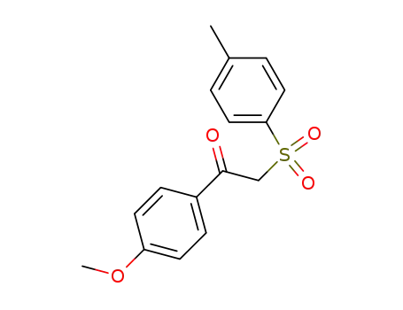 Molecular Structure of 86516-51-0 (1-(4-METHOXYPHENYL)-2-[(4-METHYLPHENYL)SULFONYL]-1-ETHANONE)