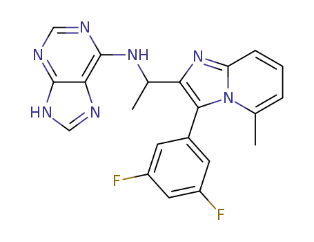 N-{1-[3-(3,5-difluorophenyl)-5-methylimidazo[1,2-a]pyridin-2-yl]ethyl}-9H-purin-6-amine