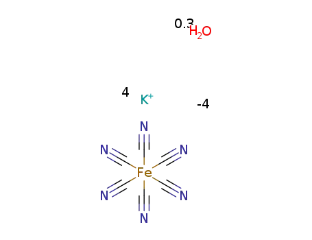 potassium hexacyanoferrate(II) hydrate