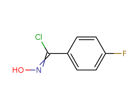 Benzenecarboximidoylchloride, 4-fluoro-N-hydroxy-