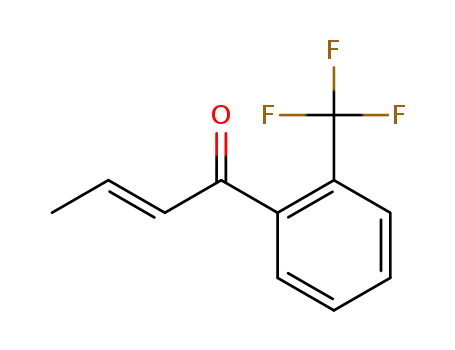 (E)-1-(2-(trifluoromethyl)phenyl)but-2-en-1-one