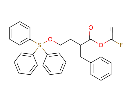 1-fluorovinyl 2-benzyl-4-(tert-butyldiphenylsilyloxy)butanoate