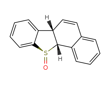 rac-(6aS,11R,11aR)-6a,11a-dihydrobenzo[b]naphtho[2,1-d]thiophene 11-oxide