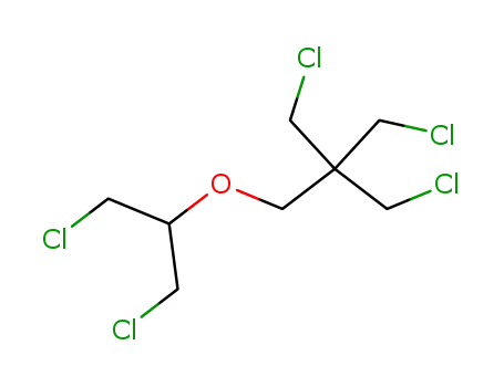 1-chloro-3-(2-chloro-1-chloromethyl-ethoxy)-2,2-bis-chloromethyl-propane