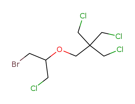 1-(2-bromo-1-chloromethyl-ethoxy)-3-chloro-2,2-bis-chloromethyl-propane