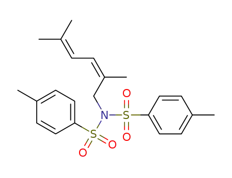 (Z)-N-(2,5-dimethylhexa-2,4-dien-1-yl)-4-methyl-N-tosylbenzenesulfonamide