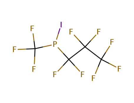 trifluoromethyl(heptafluoro-n-propyl)iodophosphine