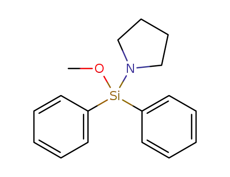 methoxy(diphenyl)pyrrolidinosilane