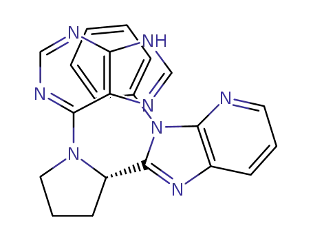 (S)-6-(2-(3-Phenyl-3H-imidazo[4,5-b]pyridin-2-yl)pyrrolidin-1-yl)-9H-purine