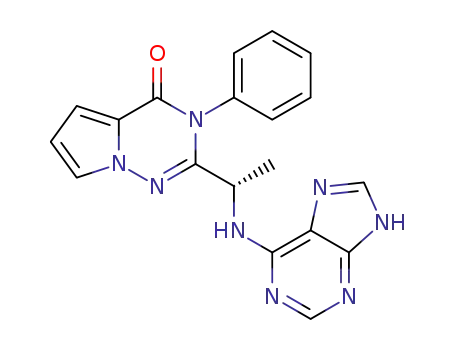 (S)-2-(1-(9H-purin-6-ylamino)ethyl)-3-phenylpyrrolo[2,1-f][1,2,4]triazin-4(3H)-one