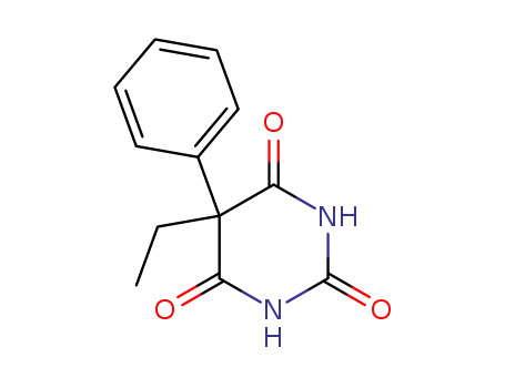 Molecular Structure of 50-06-6 (Phenobarbital)