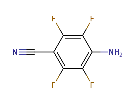 Molecular Structure of 17823-38-0 (4-AMINO-2,3,5,6-TETRAFLUOROBENZONITRILE)