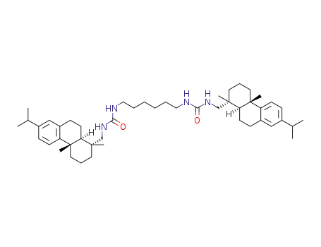 1,1'-(hexane-1,6-diyl)bis(3-{[(1R,4aS,10aR)-7-isopropyl-1,4a-dimethyl-1,2,3,4,4a,9,10,10a-octahydrophenanthren-1-yl]methyl}urea)
