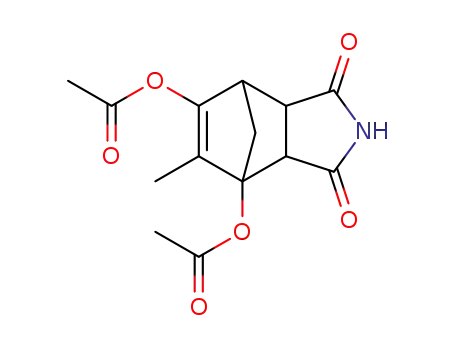 1,8-diacetoxy-9-methyl-4-azatricyclo[5.2.1.02,6]dec-8-ene-3,5-dione
