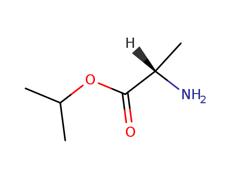 39825-33-7,L-Alanine isopropyl ester hydrochloride ,Alanine,isopropyl ester (6CI);Isopropyl L-alaninate;L-Alanine 2-propyl ester;O-Isopropyl-L-alanine;