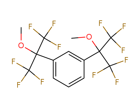 1,3-bis(1,1,1,3,3,3-hexafluoro-2-methoxy-propan-2-yl)benzene cas  53896-18-7