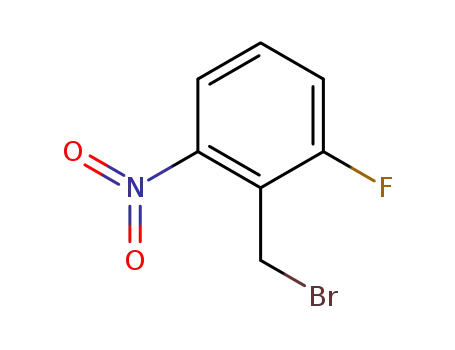 Molecular Structure of 1958-93-6 (2-FLUORO-6-NITROBENZYL BROMIDE)