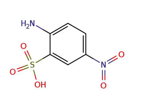 Molecular Structure of 96-75-3 (4-NITRO-2-SULFOANILINE)