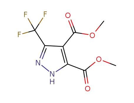 dimethyl 3-(trifluoromethyl)-1H-pyrazole-4,5-di-carboxylate