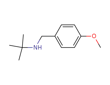 Molecular Structure of 22675-83-8 (N-(tert-butyl)-N-(4-methoxybenzyl)amine)