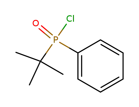 Molecular Structure of 4923-85-7 (tert-butyl(phenyl)phosphinic chloride)