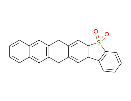 6,14,4a,14a-tetrahydrotetraceno[2,3-b]benzo[2,3-d]thiophene-S,S-dioxide