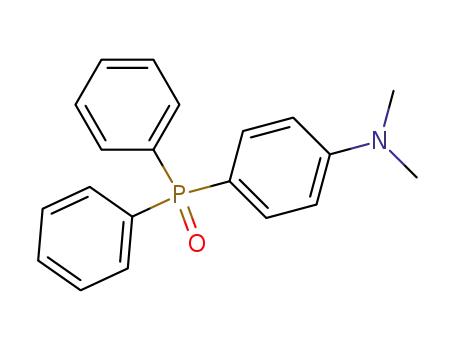Molecular Structure of 797-72-8 (Benzenamine, 4-(diphenylphosphinyl)-N,N-dimethyl-)