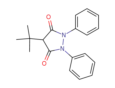 4-tert-butyl-1,2-diphenyl-pyrazolidine-3,5-dione