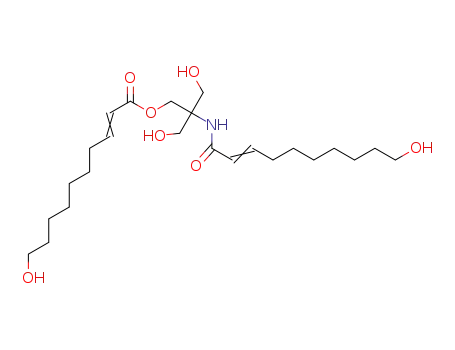 10-hydroxydec-2-enoic acid 3-hydroxy-2-(10-hydroxydec-2-enoylamino)-2-hydroxymethylpropyl ester