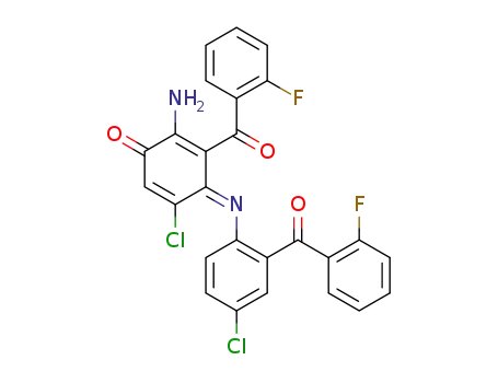 (Z)-2-amino-5-chloro-4-((4-chloro-2-(2-fluoro benzoyl)phenyl)imino)-3-(2-fluorobenzoyl)cyclohexa-2,5-dien-1-one