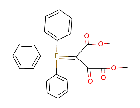 Molecular Structure of 64995-84-2 (Butanedioic acid, oxo(triphenylphosphoranylidene)-, dimethyl ester)