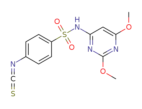 N-(2,6-dimethoxy pyrimidin-4-yl)-4-isothiocyanatobenzenesulfonamide