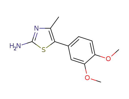 5-(3,4-dimethoxyphenyl)-4-methylthiazol-2-amine